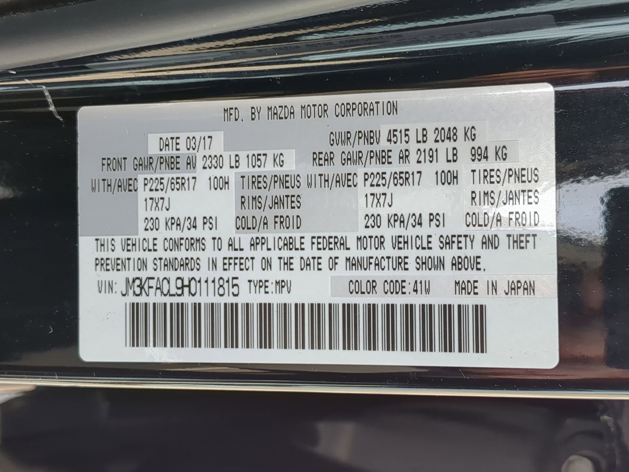 Used 2017 MAZDA CX-5 Touring w/ Preferred Equipment Package image 33