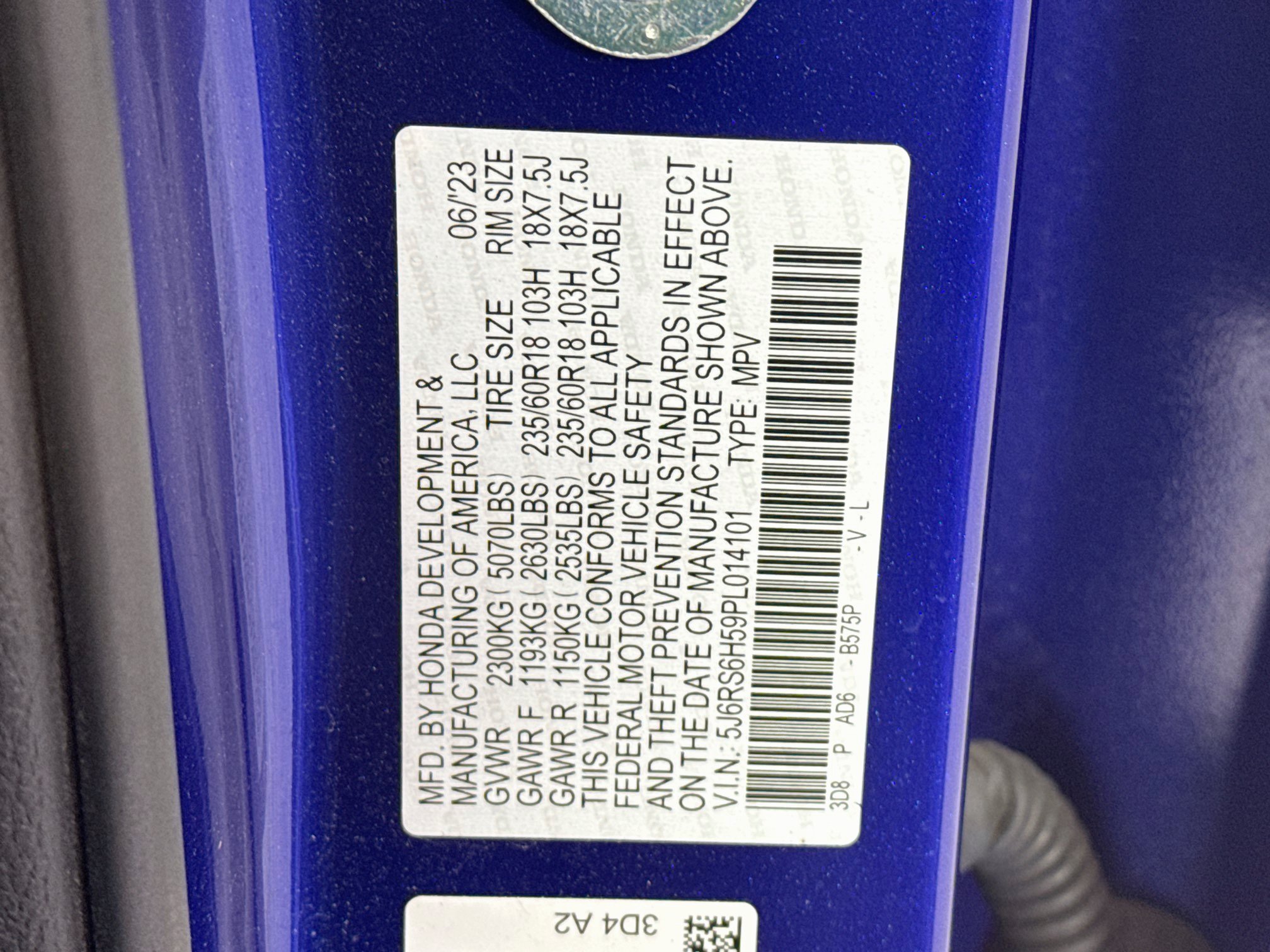 Certified 2023 Honda CR-V Sport image 32