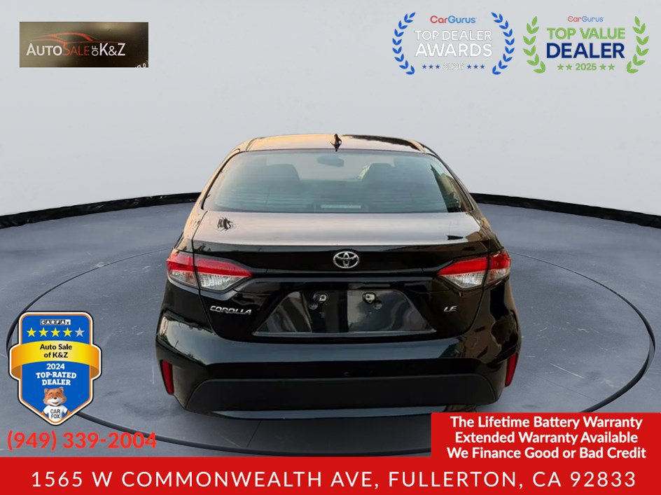 Used 2021 Toyota Corolla LE w/ Carpet Mat Package (TMS) FWD image 4
