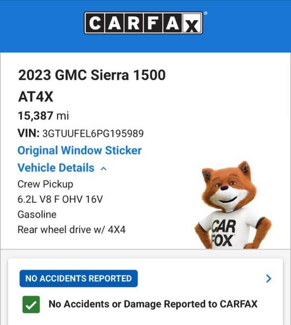 Used 2023 GMC Sierra 1500 AT4X image 4