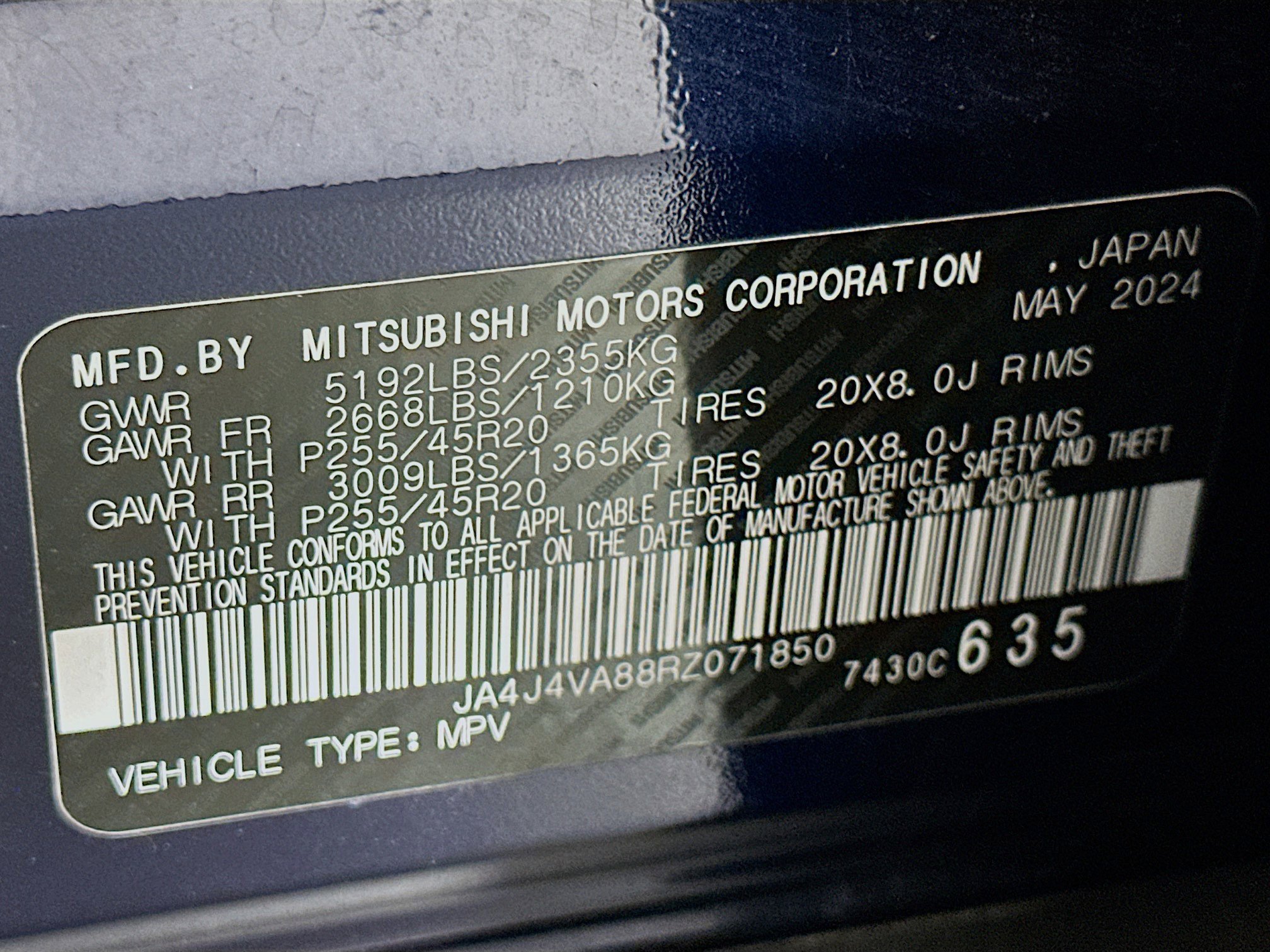 Used 2024 Mitsubishi Outlander SE image 12