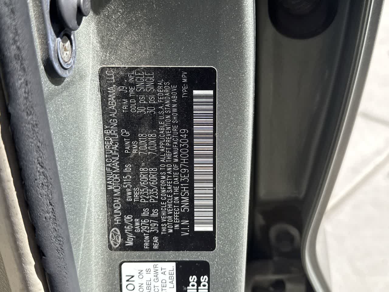 Used 2007 Hyundai Santa Fe Limited FWD image 22