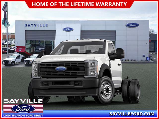 New 2025 Ford F550 4x4 Regular Cab Super Duty w/ Snow Plow Prep Package