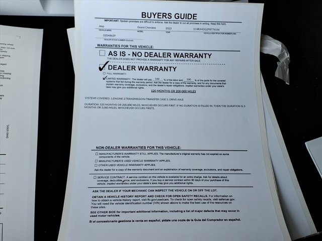 Used 2023 Jeep Grand Cherokee Overland image 35