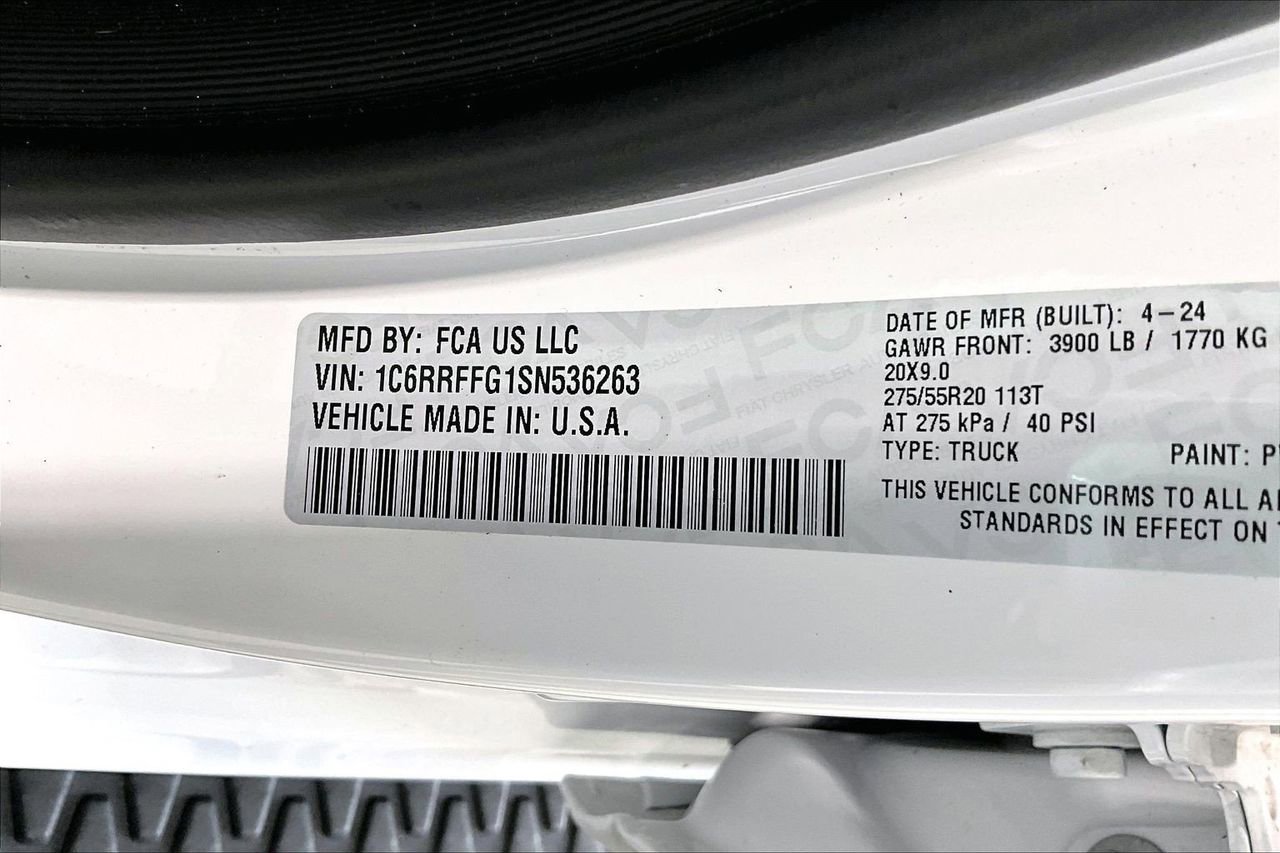 Used 2025 RAM 1500 Lone Star image 33