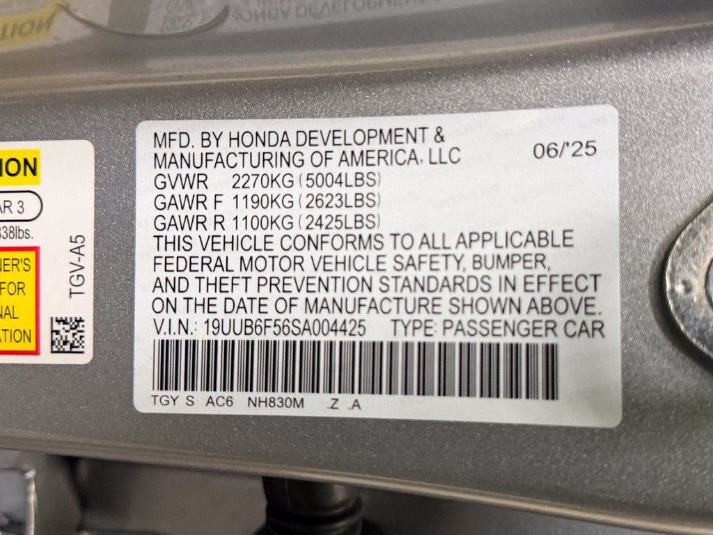 Certified 2025 Acura TLX w/ A-SPEC Package AWD/4WD image 11