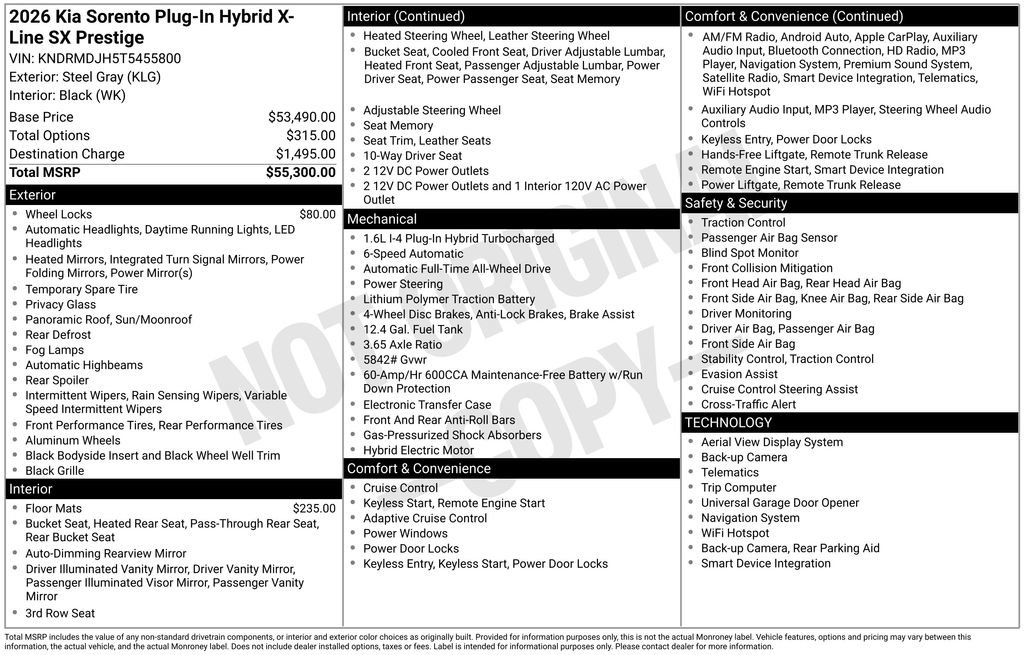 New 2026 Kia Sorento SX Prestige video 2