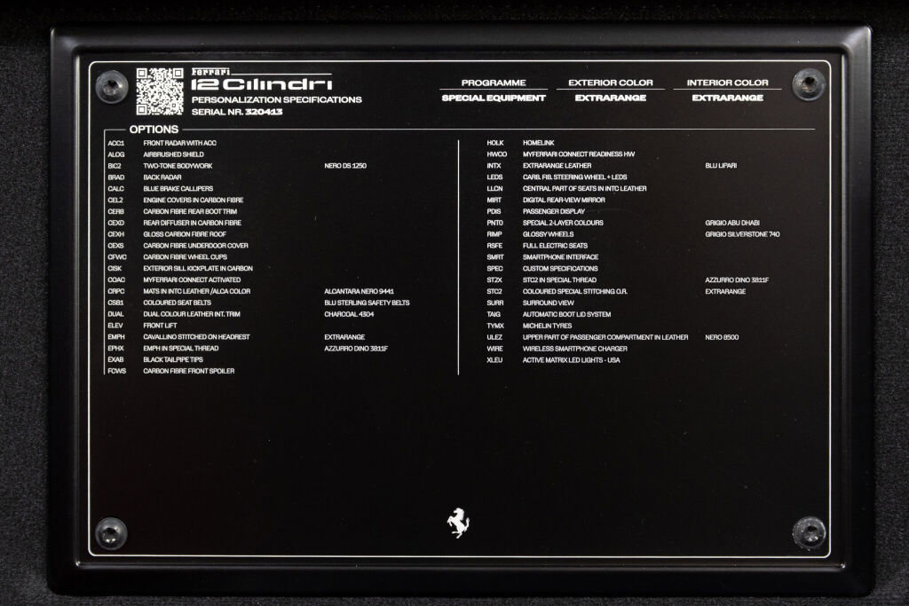 Used 2025 Ferrari 12Cilindri image 20