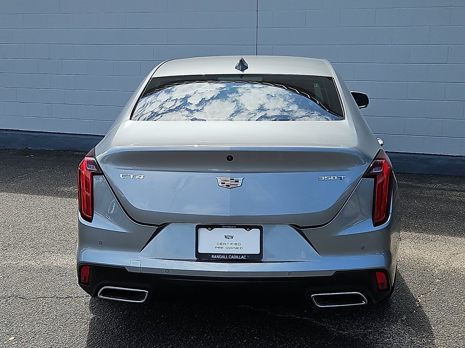 Certified 2025 Cadillac CT4 Luxury w/ Sun And Sound Package RWD image 4