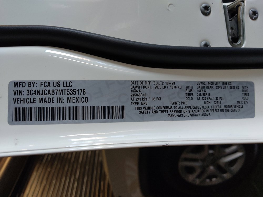 Used 2021 Jeep Compass Sport image 33