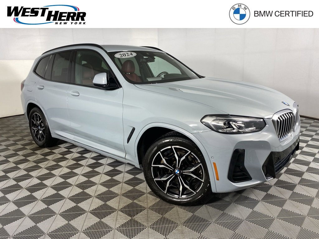 Certified 2024 BMW X3 xDrive30i w/ M Sport Package