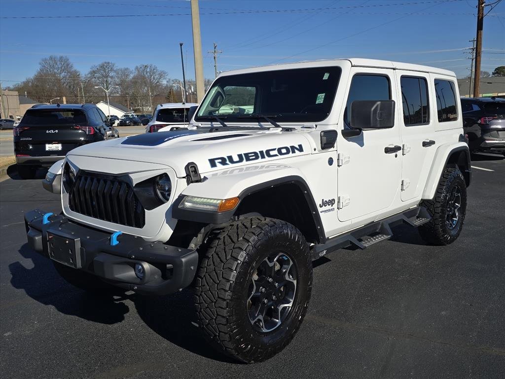 Used 2021 Jeep Wrangler Unlimited Rubicon 4xe w/ Steel Bumper Group image 7