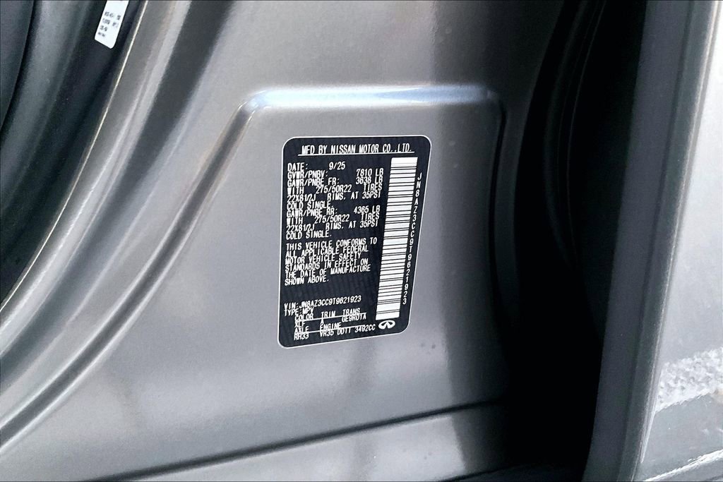 New 2026 INFINITI QX80 Autograph w/ Premium Cargo Package image 18