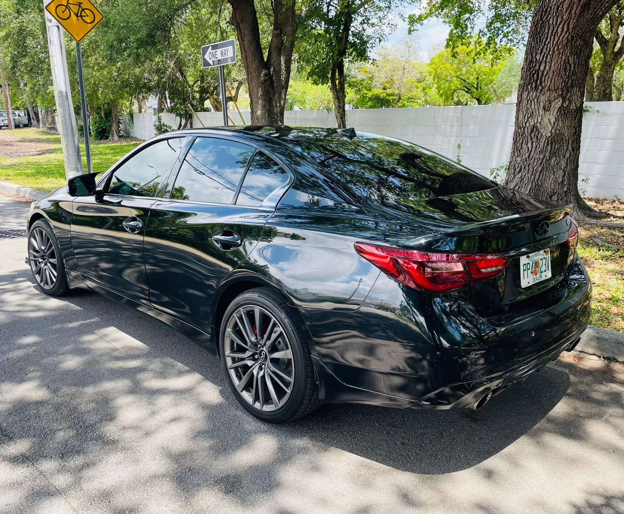 Used 2021 INFINITI Q50 Red Sport 400 AWD/4WD image 3