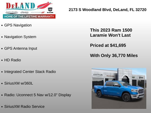 Used 2023 RAM 1500 Laramie image 37