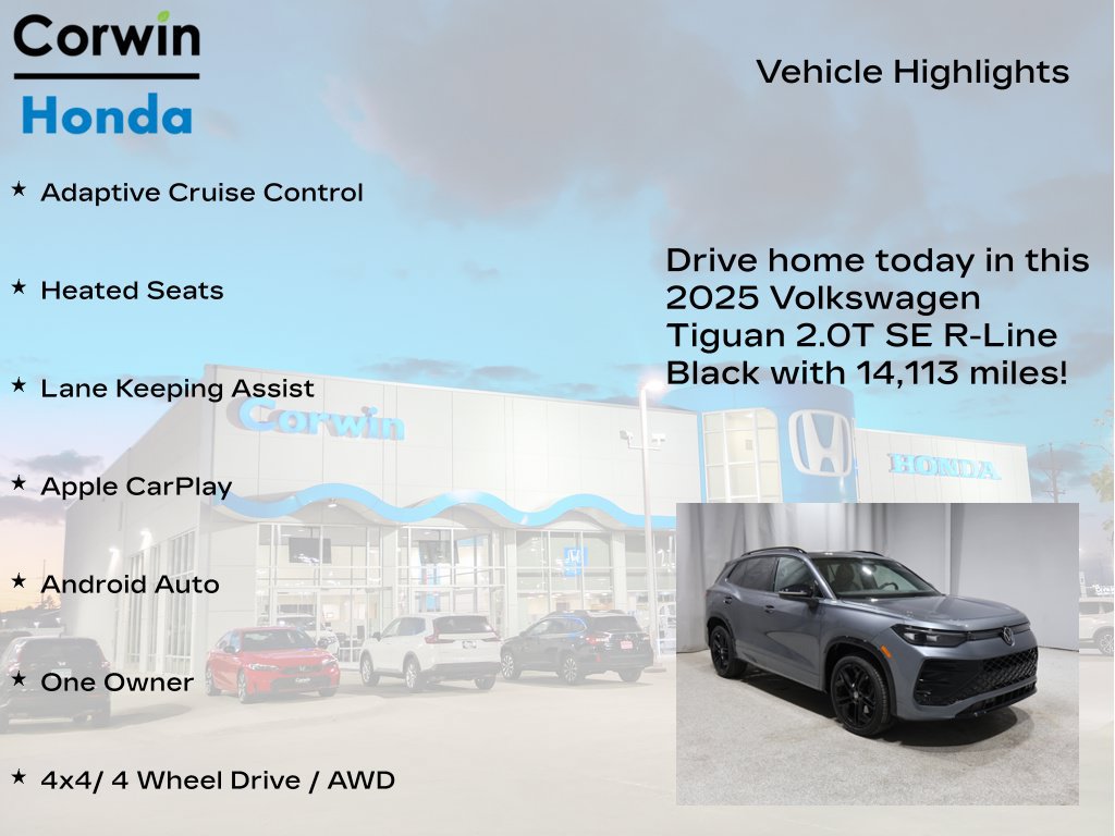 Used 2025 Volkswagen Tiguan SE R-Line AWD/4WD image 6
