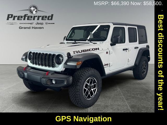 New 2025 Jeep Wrangler Unlimited Rubicon w/ Technology Group image 1