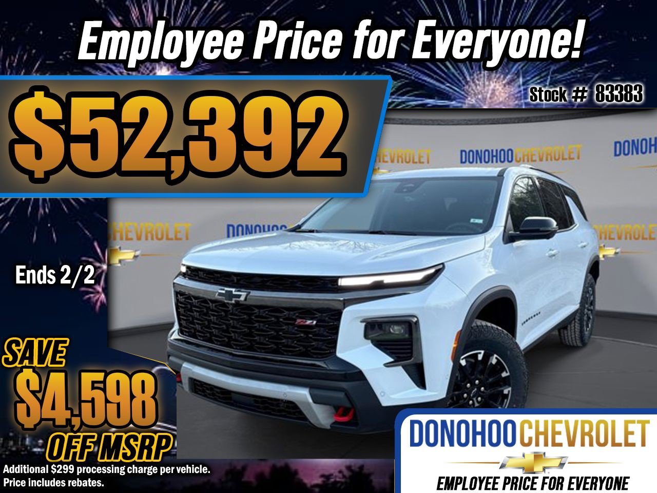 New 2026 Chevrolet Traverse Z71 w/ Enhanced Driving Package