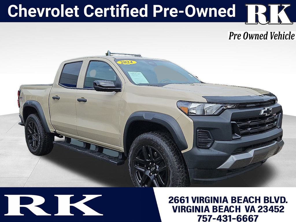 Certified 2024 Chevrolet Colorado Trail Boss w/ Advanced Trailering Package