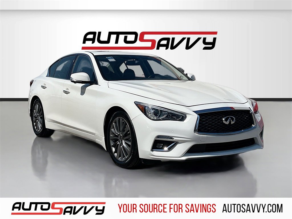 Used 2023 INFINITI Q50 Luxe w/ Cargo Package