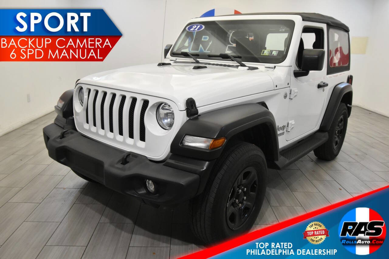 Used 2021 Jeep Wrangler Sport AWD/4WD image 1