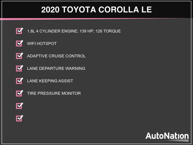 Used 2020 Toyota Corolla LE image 3