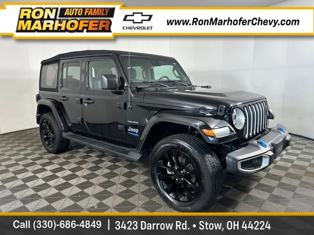 Used 2022 Jeep Wrangler Unlimited Sahara w/ Cold Weather Group image 1