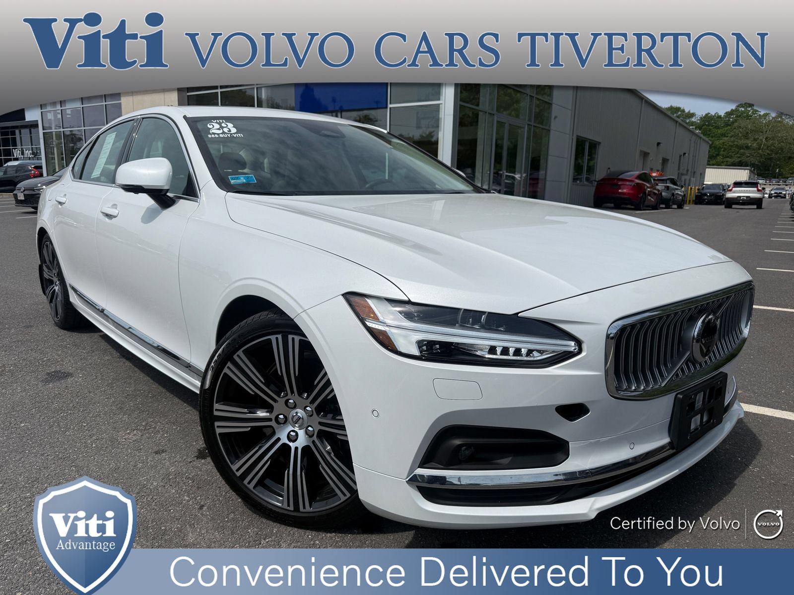Certified 2023 Volvo S90 B6 Ultimate w/ Protection Package Premier AWD/4WD image 1