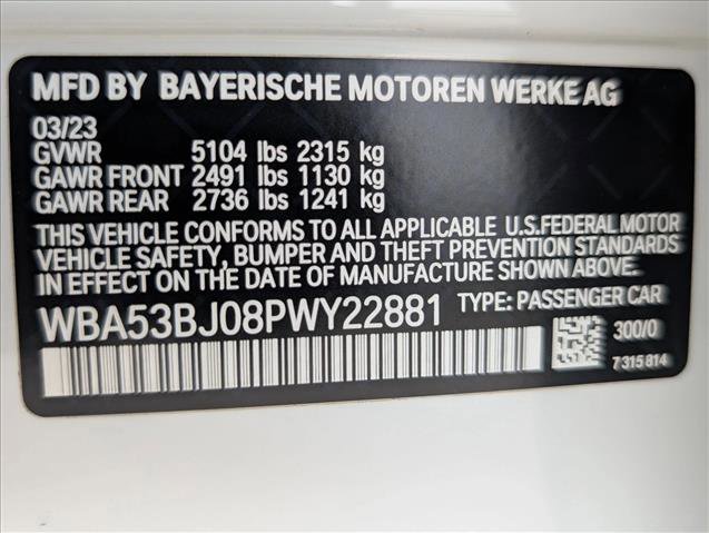 Used 2023 BMW 540i w/ M Sport Package image 26