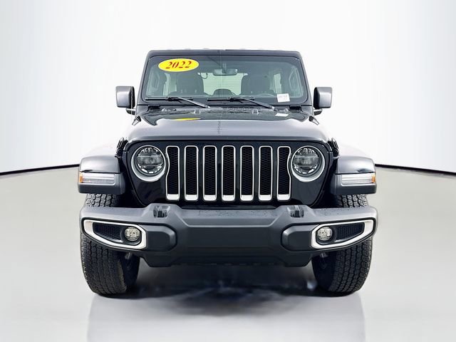 Used 2022 Jeep Wrangler Unlimited Sahara w/ LED Lighting Group AWD/4WD image 2