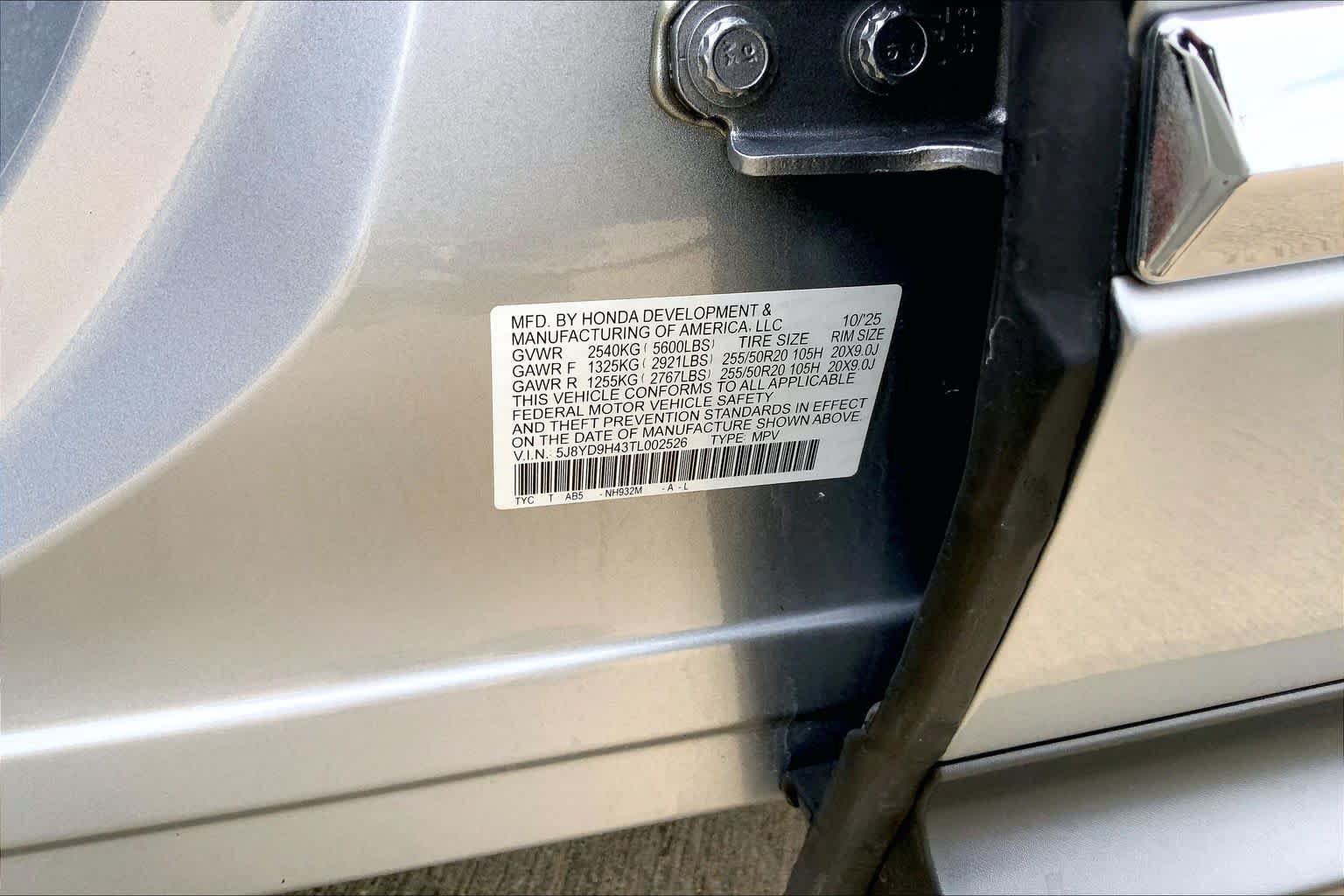 Used 2026 Acura MDX w/ Technology Package FWD image 37