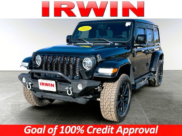 Used 2021 Jeep Wrangler Unlimited Sahara AWD/4WD image 1