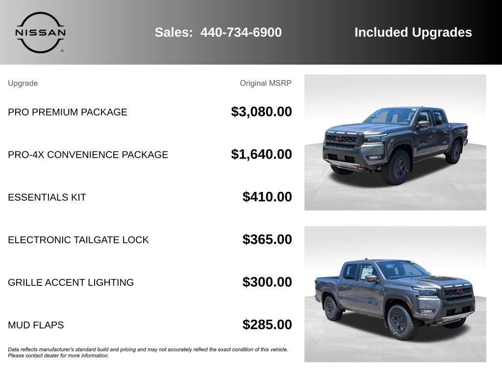 New 2026 Nissan Frontier PRO-4X w/ Pro Premium Package AWD/4WD image 7