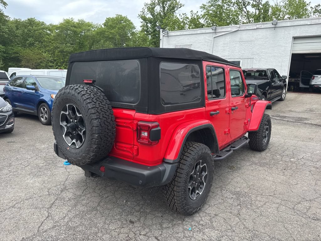 Used 2021 Jeep Wrangler Unlimited Rubicon 4xe w/ Steel Bumper Group AWD/4WD image 5