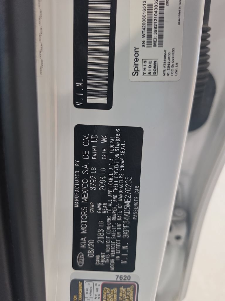 Certified 2021 Kia Forte GT-Line w/ GT-Line Premium Package FWD image 40