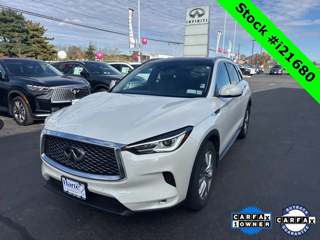 Certified 2022 INFINITI QX50 Luxe w/ Cargo Package image 1