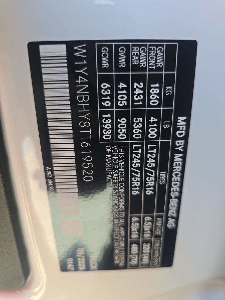New 2026 Mercedes-Benz Sprinter 2500 image 28