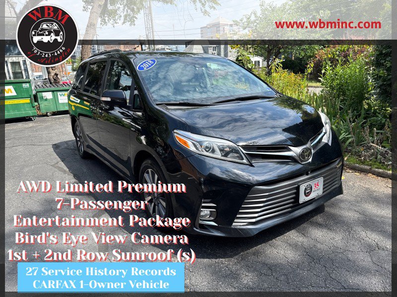 Used 2018 Toyota Sienna Limited Premium AWD/4WD image 1