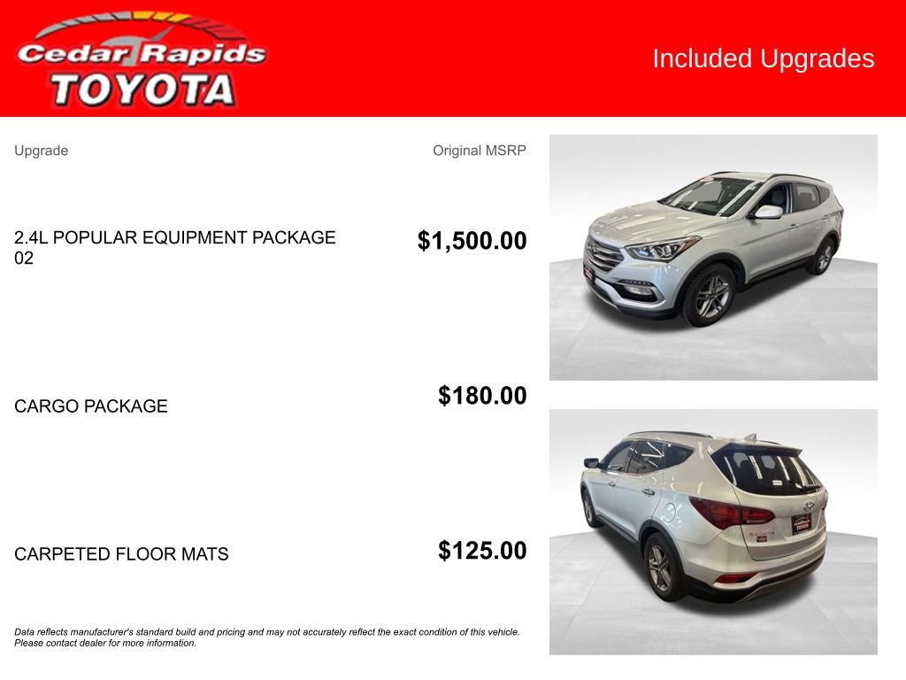 Used 2017 Hyundai Santa Fe Sport image 6