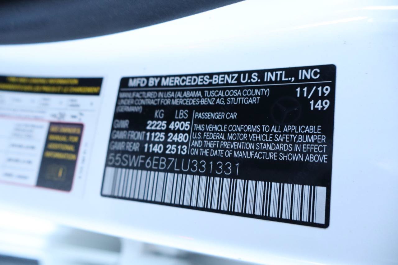Used 2020 Mercedes-Benz C 43 AMG 4MATIC Sedan w/ Driver Assistance Package image 43