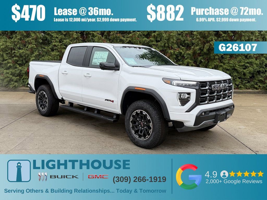 New 2026 GMC Canyon AT4 w/ Technology Plus Package