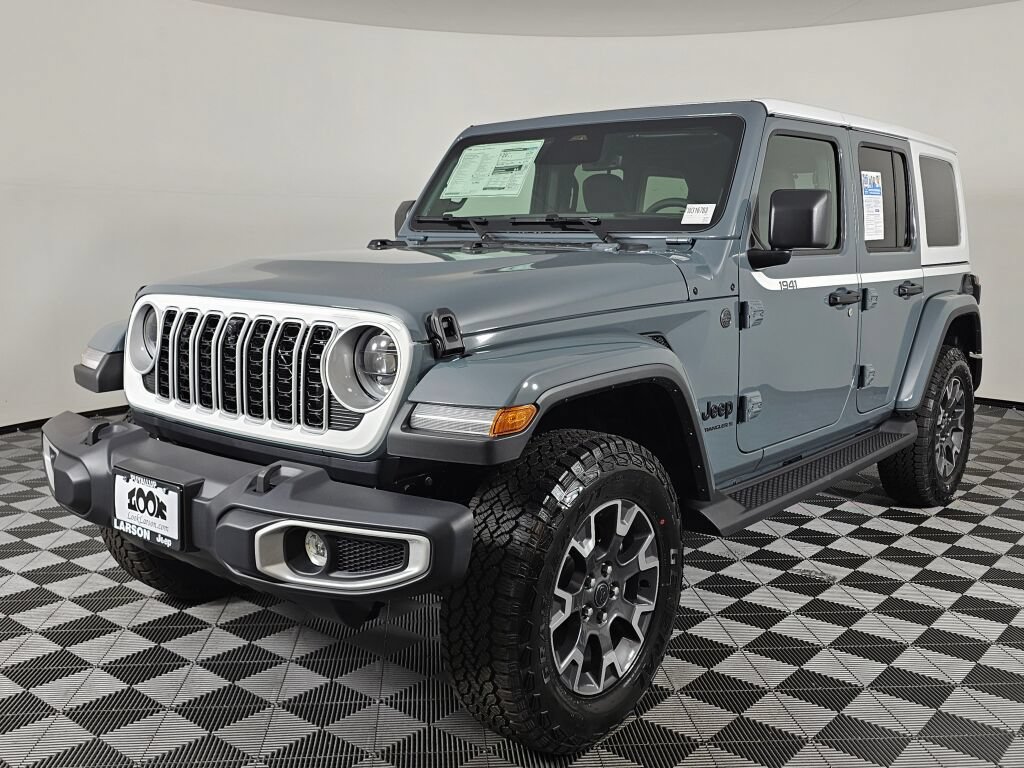 New 2026 Jeep Wrangler Unlimited Sahara w/ Whitecap Package AWD/4WD image 8