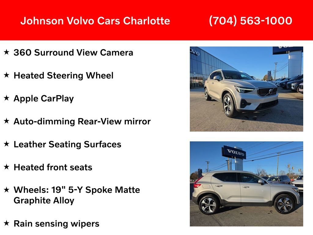 Certified 2023 Volvo XC40 B5 Plus w/ Driver Assist Package image 9