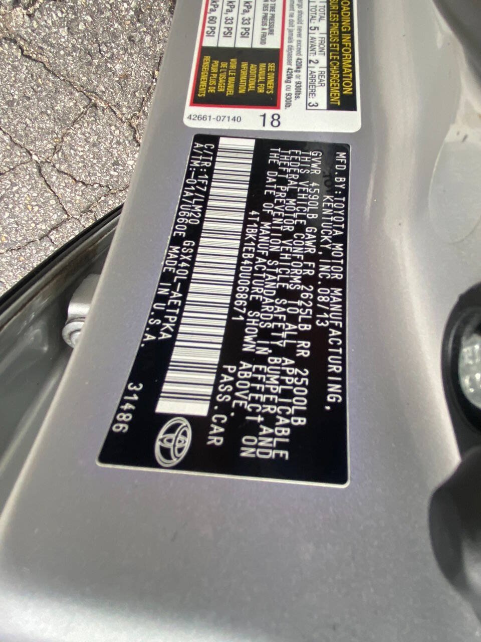 Used 2013 Toyota Avalon Limited FWD image 57