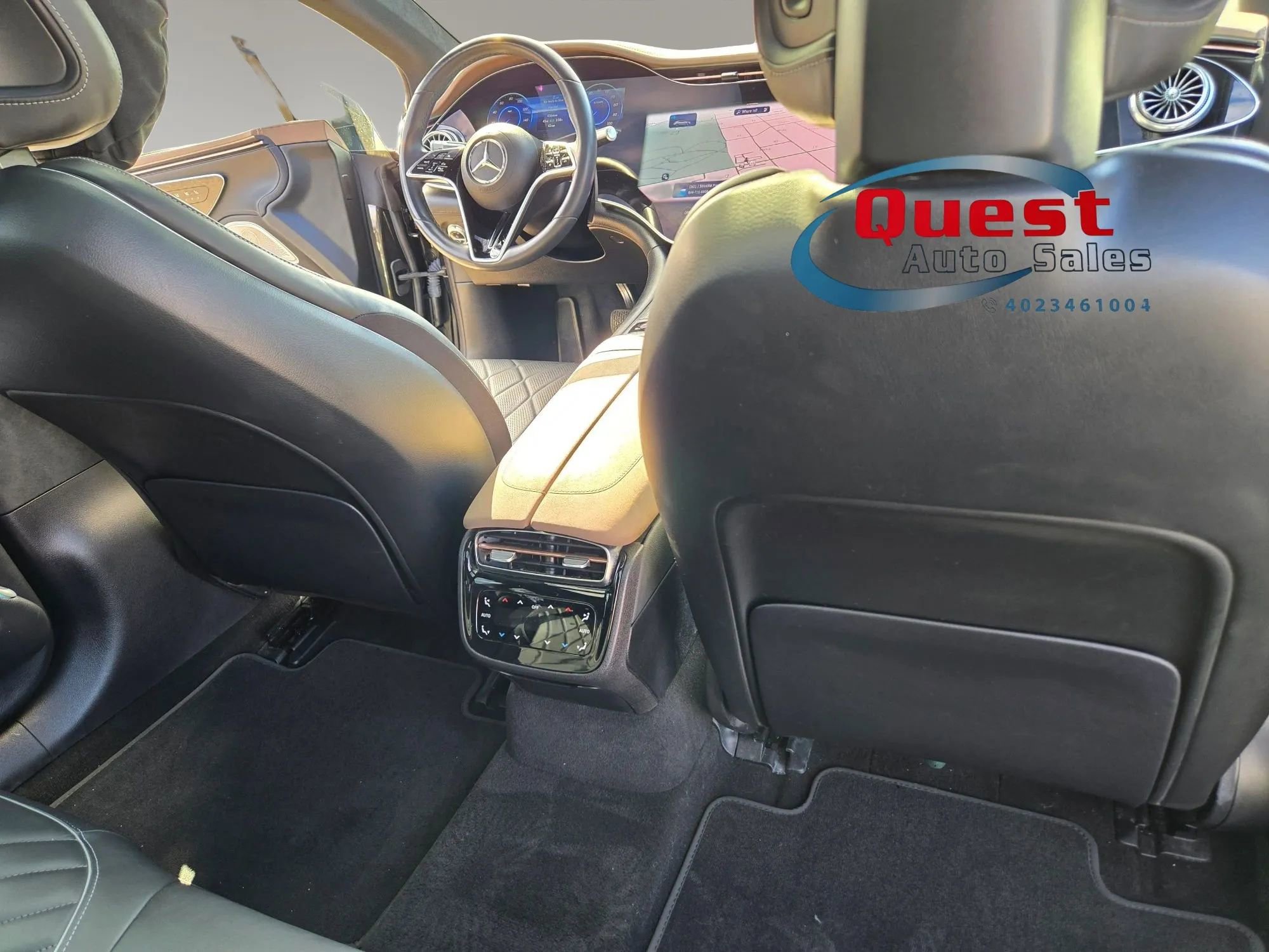 Used 2023 Mercedes-Benz EQS 580 4MATIC Sedan w/ Exclusive Trim Package image 66