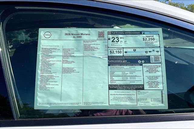 New 2026 Nissan Murano SL image 13