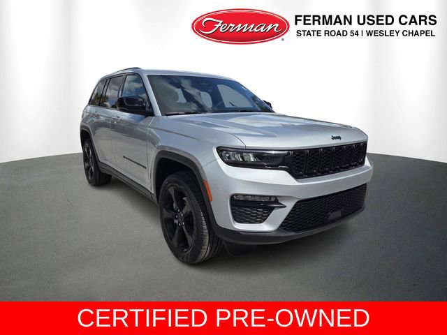Certified 2025 Jeep Grand Cherokee Limited w/ Black Appearance Package