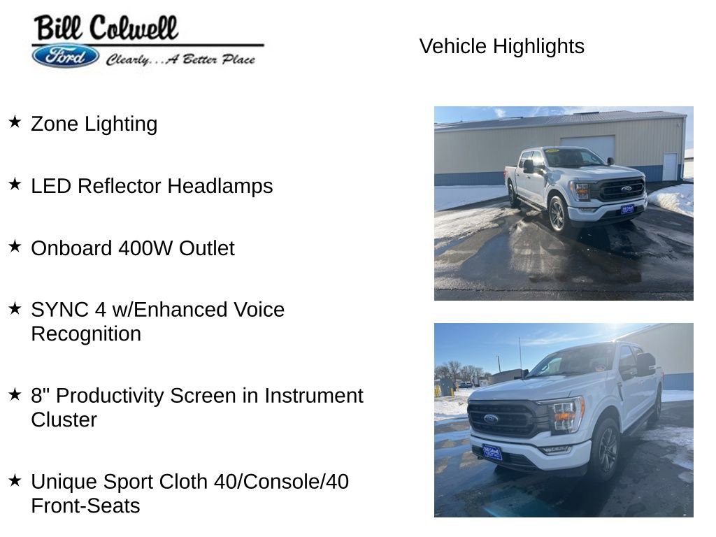 Used 2022 Ford F150 XLT w/ Equipment Group 302A High image 23