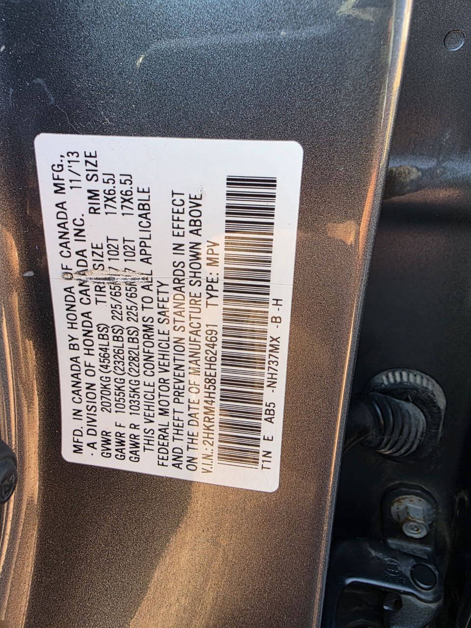 Used 2014 Honda CR-V EX image 28