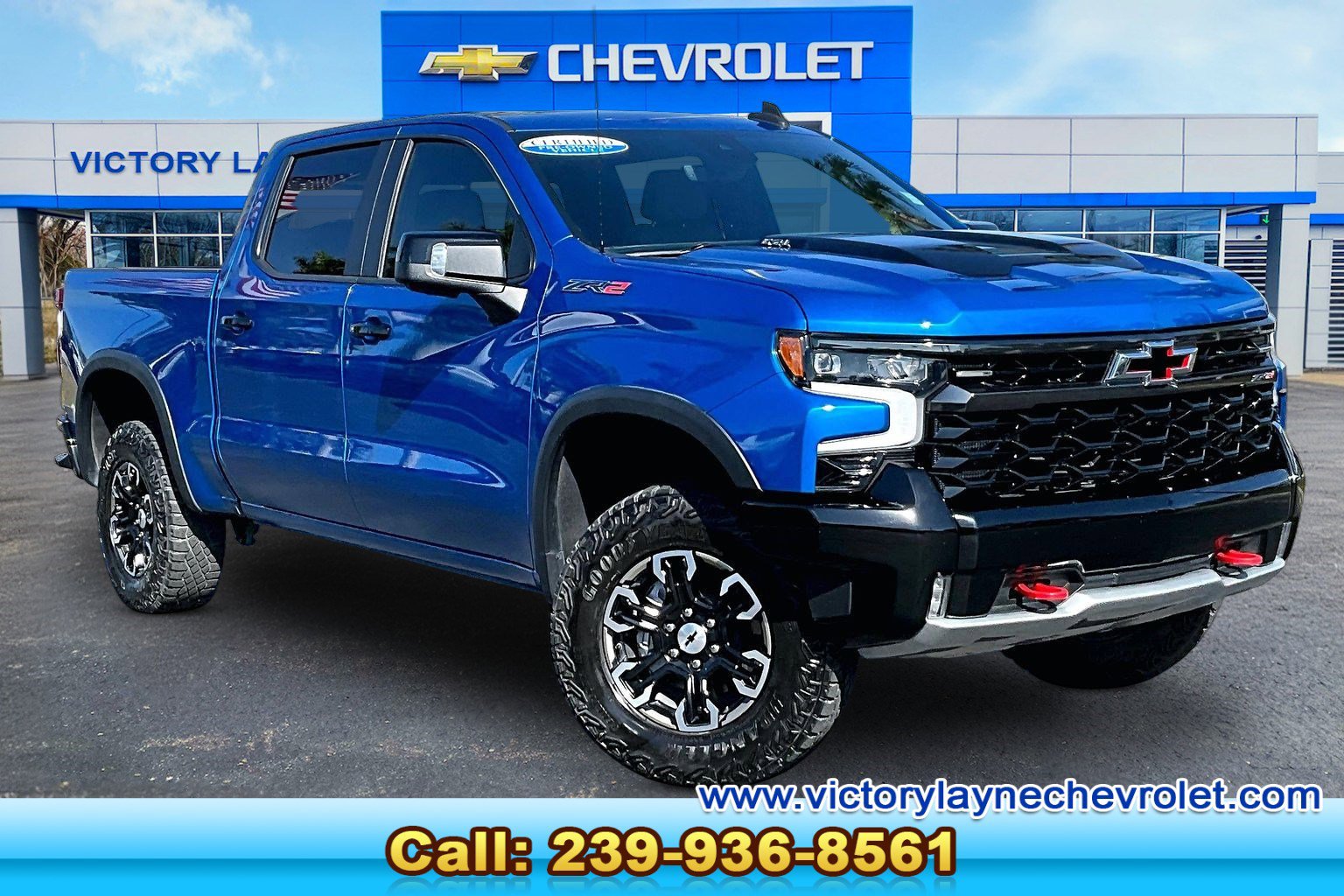 Certified 2023 Chevrolet Silverado 1500 ZR2 w/ Technology Package image 1